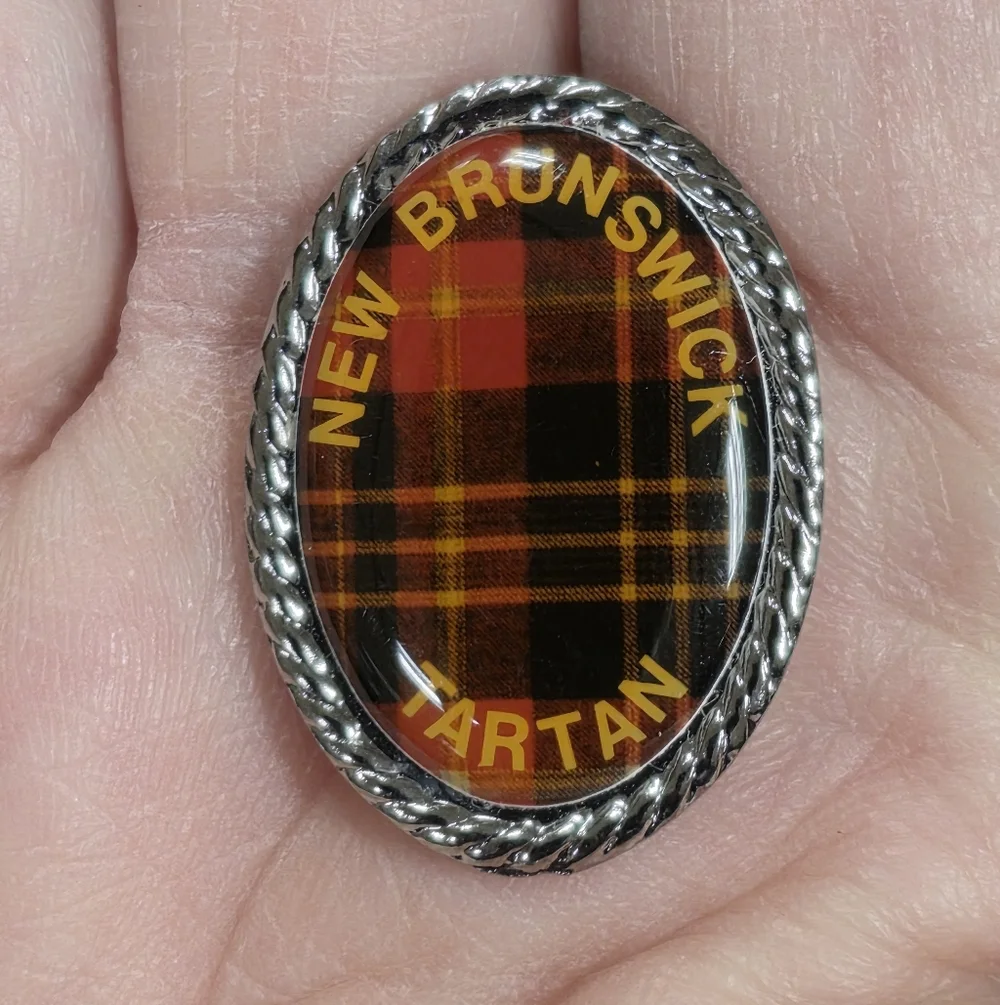 Trio of New Brunswick, Canada Souvenir Lapel Pins
